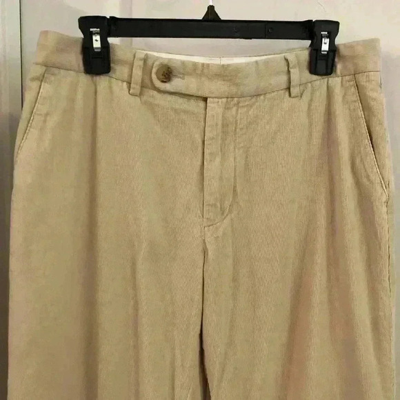 Vineyard Vines Harmon Mens beige corduroy pants 32x32 - Picture 4 of 7